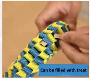 Juguete interactivo para perros y gatos, alimentador lento duradero con función de entrenamiento de fugas, Material de nailon ecológico - Product Image 2