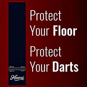 Tapis de fléchettes professionnel Huoxi, résistant, avec surface souple et ligne de tir pour pointes en acier - Product Image 2