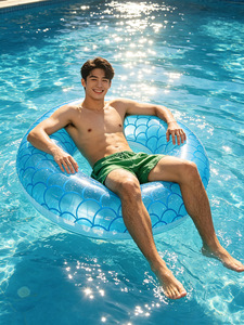Flotador Inflable Grande para Adultos, Anillo de Natación de 120 cm - Product Image 5