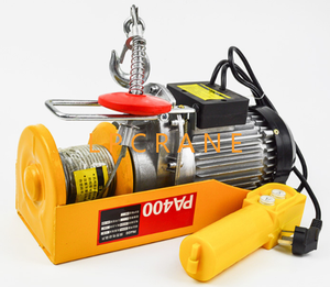 1t katrol listrik mikro 220V, mobil olahraga Crane kecil kendali jarak jauh dekorasi lift inti mesin Motor 0.5T - Product Image 5