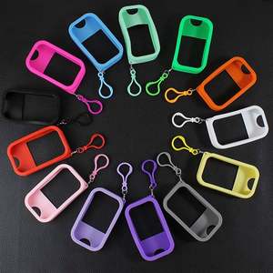 ขวดสเปรย์บัตรเครดิตสีสันสดใสขวดสเปรย์ขนาดเล็ก50มล. ขวดน้ำหอมเครื่องฉีดน้ำบัตรเครดิตพร้อมปลอกยางและตะขอ - Product Image 5