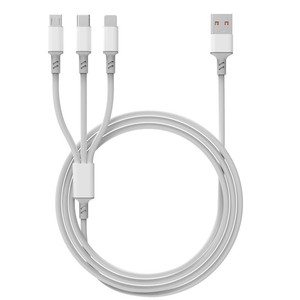 Cable de datos de carga rápida 3 en 1 Tpe de 1,2 m para Android tipo C Huawei - Product Image 4