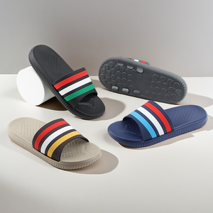 Olicom Fabriek Custom Casual Mode Glijbanen Voor Mannen Lichtgewicht Slider Pantoffels Anti <span class=keywords><strong>Slip</strong></span> Ademende Heren Schoenen Casual Sandalen - Product Image 4