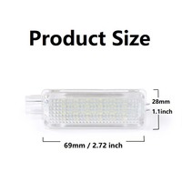 Convient pour la lumière de coffre LED Focus/Kuga, éclairage de coffre, lumière de coffre