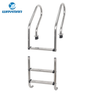 Échelle en acier inoxydable résistante à la rouille de type combiné à 3 marches <span class=keywords><strong>pour</strong></span> piscines <span class=keywords><strong>hors</strong></span> <span class=keywords><strong>sol</strong></span> - Product Image 3