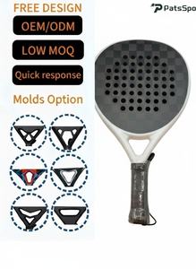 ไม้พายแพเดิล PATSSPORT OEM 18K คาร์บอนไฟเบอร์ ผิวสัมผัสแบบด้าน แกน EVA ขนาด 19-22 นิ้ว พร้อมระบบป้องกันการสั่นสะเทือน สำหรับผู้เล่นมืออาชีพ - Product Image 3