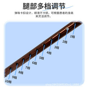 Bâton de marche Wang Rui Cane, épaissi, antidérapant, léger, pour les personnes âgées, utilisation en voyage - Product Image 3