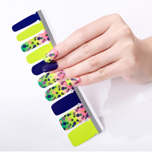Autocollants pour ongles tendance été 2025, livraison gratuite, enveloppes complètes pour ongles, rayures, type 2D - Product Image 6