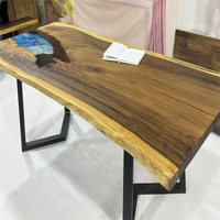 Technologie de la résine pour la fabrication de tables à thé en bois, table à manger en résine époxy