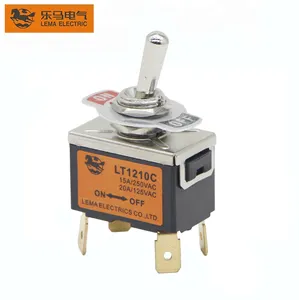 Lema LT1210C double pole ON-OFF quick PCB terminal toggle electronic switch