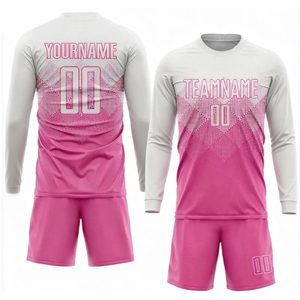 เสื้อฟุต<span class=keywords><strong>บอล</strong></span>แบบกำหนดเอง ปักโลโก้ด้วยเทคนิค Sublimation เสื้อฟุต<span class=keywords><strong>บอล</strong></span>แขนยาวสำหรับเล่นฟุตบอลสตรีท มาเลเซีย - Product Image 2