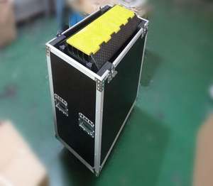 Protecteur de câble à 2 canaux en caoutchouc Rampe de câble de vitesse 1m Couverture de câble jaune événement - Product Image 5