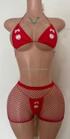 Vadulyer Source Factory Wholesale Popular Design 10 Color Can Pick Full Rhinestone Stripper Outfits