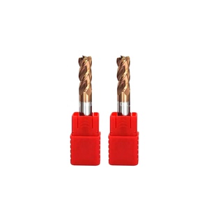 Fraise à queue carrée en carbure HRC55 à 4 cannelures à queue longue pour acier inoxydable OEM Marie <span class=keywords><strong>Jay</strong></span>'s - Product Image 3