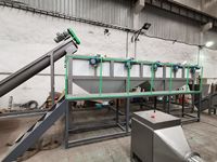 Ligne de recyclage du plastique Greenlandplast, machine de recyclage pour ligne de lavage de bouteilles en HDPE