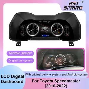Bosstar 12.3 pouces compteurs de vitesse numériques tableau de bord voiture LCD tableau de bord pour Toyota <span class=keywords><strong>Speedmaster</strong></span> 2010-2022 - Product Image 2