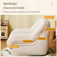 Fauteuil inclinable moderne en tissu vert, confortable pour salon, chambre à coucher, décoration intérieure et relaxation