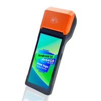 Terminal de point de vente mobile 4G 3+32 Go GSM 5,5 pouces Android 14 avec lecteur de cartes NFC, imprimante thermique 80 mm et écran HD 8 cœurs – Meilleures ventes