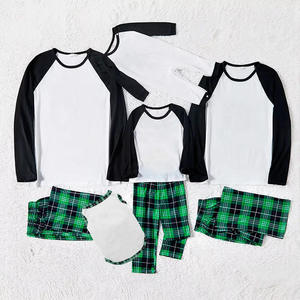 Custom Volwassen Pyjama Nachtkleding Loungewear Bijpassende Kerst All-Over Print Pyjama Voor Nachtkleding Set Familie Kleding - Product Image 4