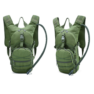 Sac à dos d'hydratation sportif d'extérieur DFB01 en suède, vente en gros pour le camping, la randonnée, l'équitation, couleurs ACU, gris marine, vert olive, marron - Product Image 1