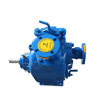 Pompe à vide industrielle pour eaux usées et boues, 75 kW, 8 pouces, robuste, auto-amorçante, avec moteur diesel pour l'aspiration d'eau propre