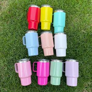 Mini-tasses à sublimation mignonnes de 3 oz avec poignée pour fêtes d'anniversaire et bars - Product Image 1
