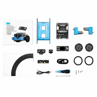 Kit de Robot Voiture Personnalisable Makeblock MBot2 pour l'Éducation Scolaire STEM, Projet de Codage DIY avec Contrôle WIFI et Bluetooth, Kits de Robot Télécommandé pour Arduino