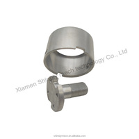 Accessoires de fraisage CNC en alliage d'aluminium et acier inoxydable anodisé, usinés avec précision, tournage et polissage de précision