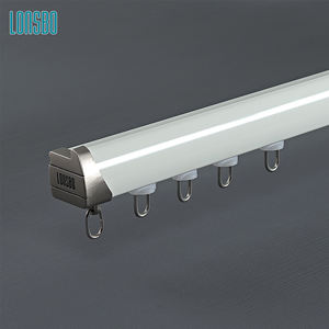 <span class=keywords><strong>Rail</strong></span> de <span class=keywords><strong>rideau</strong></span> Durable de haute qualité curseur de <span class=keywords><strong>rideau</strong></span> muet en métal maison <span class=keywords><strong>Rail</strong></span> de <span class=keywords><strong>rail</strong></span> de <span class=keywords><strong>rideau</strong></span> Flexible en métal en aluminium - Product Image 2