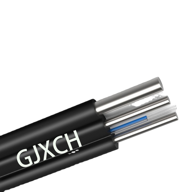 1 2 4 Core FRP or Steel Wire Strength Unit GJYXCH/GJYXFCH for Telephone Communication Network Drop Fiber Optic Cable