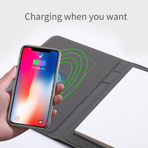 <span class=keywords><strong>2025</strong></span> hạt gỗ không dây sạc thông minh máy tính xách tay ngân hàng điện Bộ Quà Tặng biểu tượng tùy chỉnh A5/A6 PP bìa gỗ Hạt Da PVC chương trình nghị sự - Product Image 5