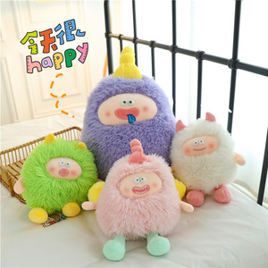 Produttore di giocattoli di peluche personalizzati di alta qualità simpatico e bizzarro piccolo mostro di peluche Super morbido giocattolo di peluche regalo di compleanno - Product Image 3