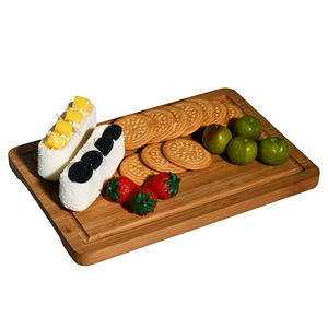 Tabla de cortar de forma personalizada, utensilios de cocina de bambú finos portátiles, juego de tablas para cortar queso y carne, bloque de cortar - Product Image 5