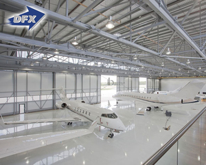 مرآب طائرات سكني معزول بهيكل فولاذية مسبقة الصنع عالي الجودة من تشينغداو الصين - Product Image 2