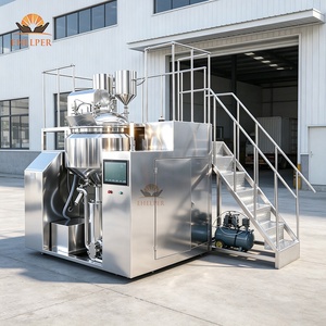 Cuve d'émulsification homogénéisante sous vide, 50-500L, agitateur à vitesse variable, cisaille à haut cisaillement pour la fabrication <span class=keywords><strong>de</strong></span> fromage - Product Image 3