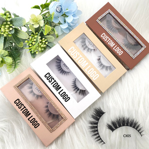 Vente en gros de 5 paires de <span class=keywords><strong>cils</strong></span>, <span class=keywords><strong>cils</strong></span> faits à la main, blancs givrés, 100% vrais <span class=keywords><strong>cils</strong></span> de vison, emballage en boîte, <span class=keywords><strong>cils</strong></span> pour le maquillage - Product Image 5