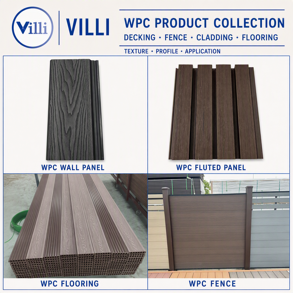 Heavy Duty WPC Privacy Fence Panels With Aluminum Posts Outdoor ...