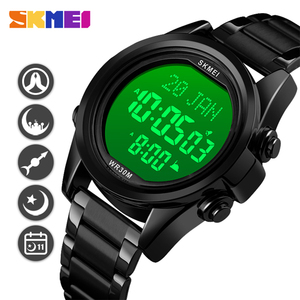 Montre numérique tendance <span class=keywords><strong>SKMEI</strong></span> <span class=keywords><strong>1667</strong></span> pour hommes, sélection de la langue, réglage du volume, montre à LED - Product Image 3