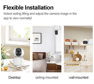 กล้องวงจรปิดไร้สาย Leksell V380PRO AI Tracking สำหรับภายในบ้าน รองรับการติดตามอัจฉริยะ ภาพกลางคืนคมชัด ใช้พลังงานจากแบตเตอรี่ รองรับ 4G ตรวจจับความเคลื่อนไหว รองรับการ์ด SD - Product Image 6