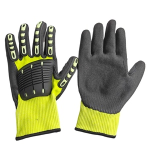 Guantes de Trabajo Resistentes a Cortes y Impactos, de Nitrilo, para la Industria Petrolera, con Protección TPR - Product Image 3