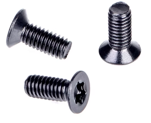 Tornillo de cabeza plana LeGood Torx, rosca M3.5, longitud de 8 mm, acero inoxidable 304 NEGRO - Product Image 2