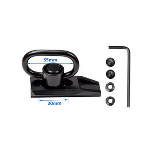 Montura Giratoria de Liberación Rápida QD de 1.25 Pulgadas con Base de 20mm de Acero al Carbono para Accesorio de Correa de Entrenamiento al Aire Libre - Product Image 2