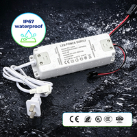 Transformateur LED 12V Ultra-Mince à Courant de Sortie 5A pour Éclairage, Vente Directe Usine, 1A-5A