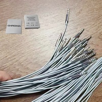 Écouteurs filaires en métal de type C, argent chromé, plaqués argent, écouteurs intra-auriculaires filaires pour smartphone Android, ordinateur portable