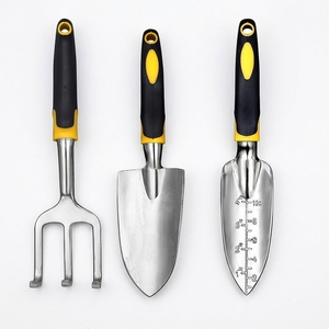 Ensemble d'outils de jardinage en acier inoxydable robuste, outils de jardinage à imprimé floral, outils de jardinage manuels - Product Image 1