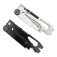Offre spéciale de camping en acier inoxydable, ceinture pliable portable, couteau pratique, scie et outils multifonctionnels