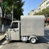 Tricycle alimentaire mobile personnalisé de haute qualité avec boîte de rangement pour les marchés en plein air