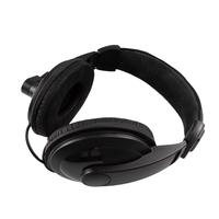 2025 baru Harga Murah Earphone Headset komputer kawat Headphone Noise Cancelling 3.5mm Jack Headphone Game dengan Mic