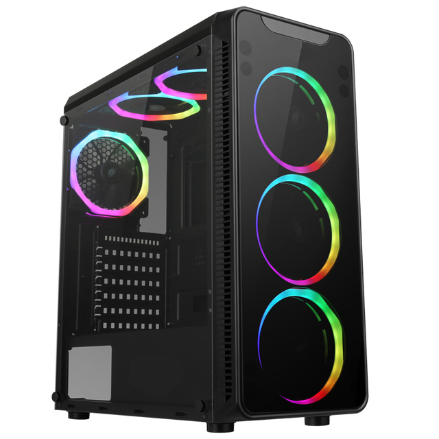 SAMA Tempered Glass HOT Selling Gaming Computer case OEM Gaming case Popular Pc case