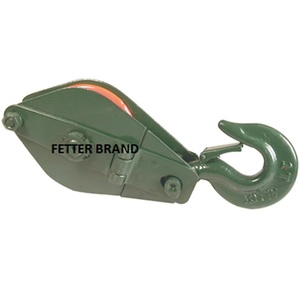Wire Rope Pulley Block Heavy Duty Snatch Block Pulley with Hook for Lifting Rigging and <b>Material</b> <b>Handling</b> - Product Image 3